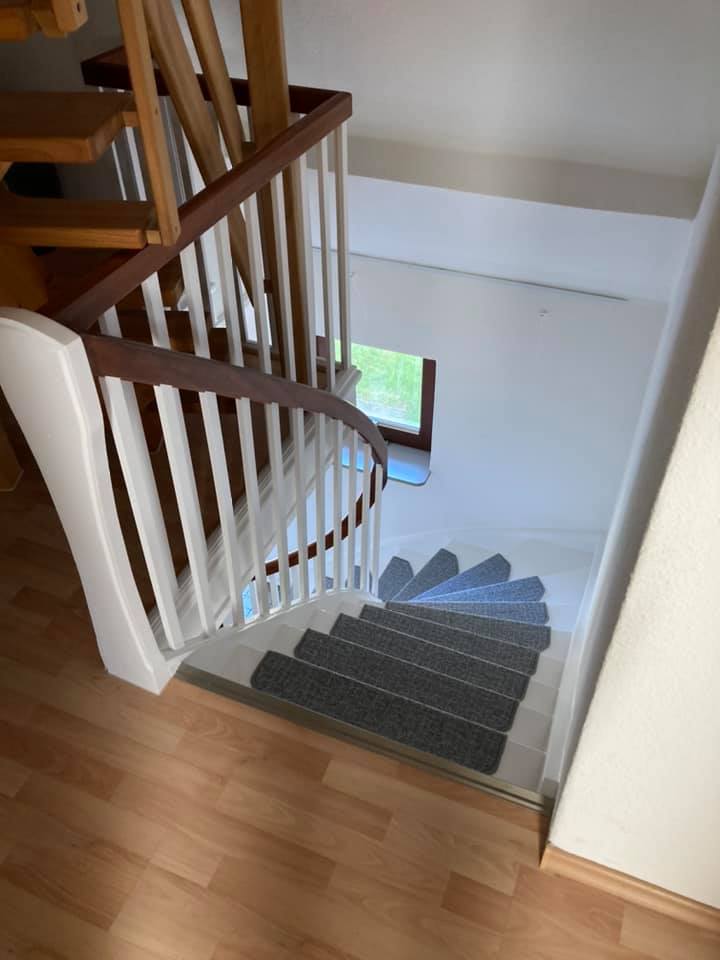 Treppe nach der Sanierung
